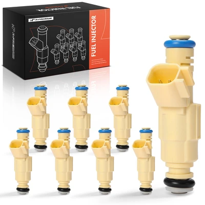 2003-2004 Ford Expedition 8-Pc Fuel Injector 2-Blade Terminal A-Premium APFI130