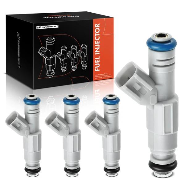 2001-2004 Mazda B2300 4-Pc Fuel Injector 2-Blade Terminal A-Premium APFI136