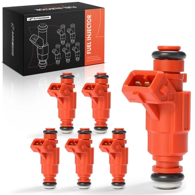 6 Pcs Fuel Injectors