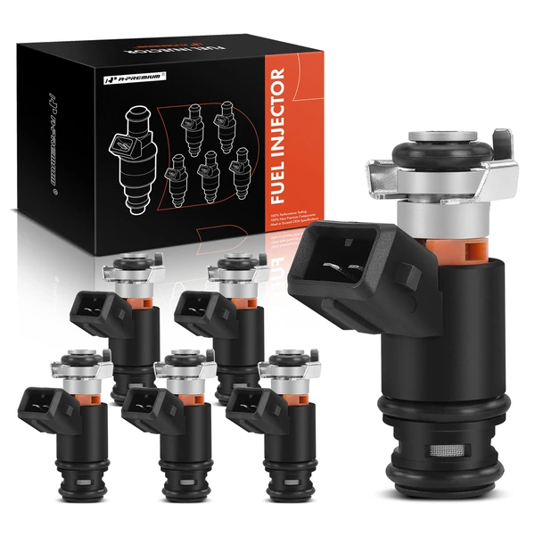 1999-2001 Volkswagen Jetta 6-Pc Fuel Injector 2-Blade Terminal A-Premium APFI186