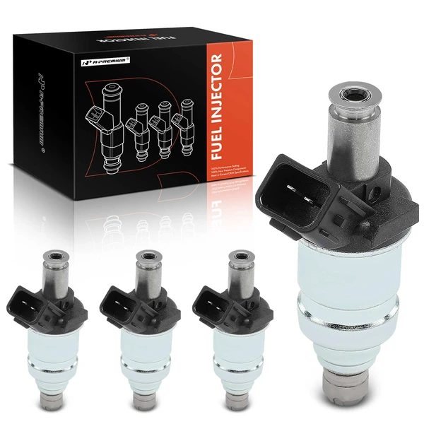 4-Pc Fuel Injector 2-Blade Terminal A-Premium APFI361