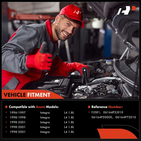 4-Pc Fuel Injector 2-Blade Terminal A-Premium APFI361