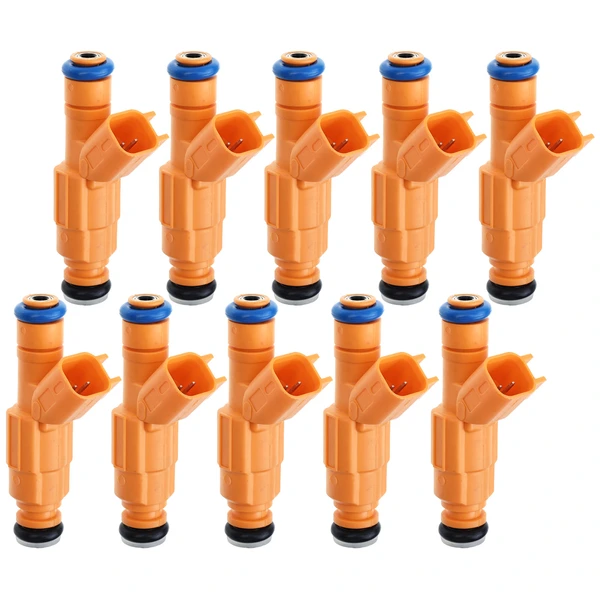 10-Pc Fuel Injector 2-Blade Terminal A-Premium APFI066
