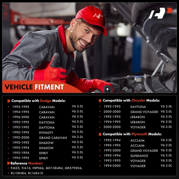 6-Pc Fuel Injector 2-Blade Terminal A-Premium APFI366
