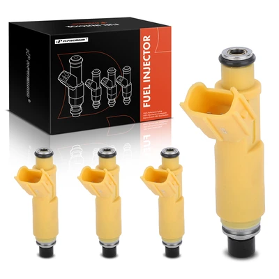 4 Pcs Fuel Injector with O-ring