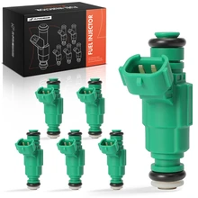 2005-2010 Kia Sportage 6pc Fuel Injector 2-Blade Terminal A-Premium APFI025