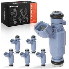 2003-2006 Hyundai Santa Fe 6pc Fuel Injector 2-Blade Terminal A-Premium APFI070