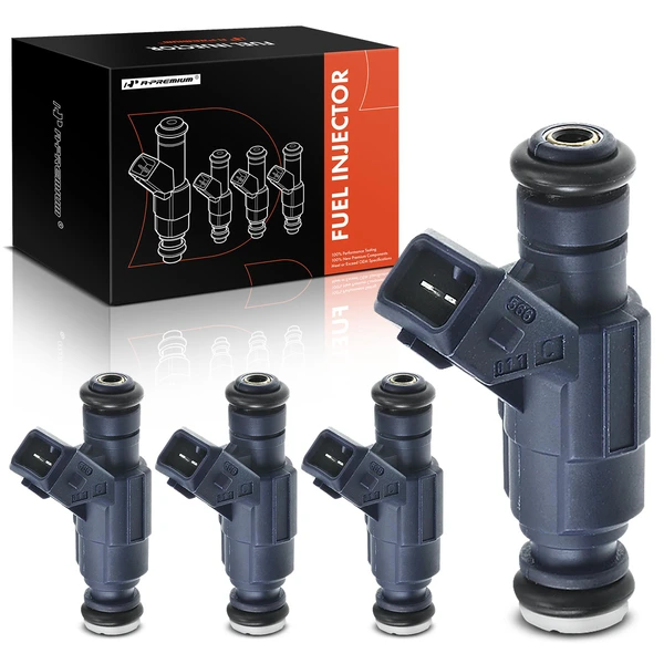 2002-2006 Audi A4 4-Pc Fuel Injector 2-Blade Terminal A-Premium APFI146