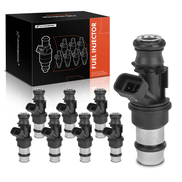 2001-2006 GMC Sierra 2500 HD 8-Pc Fuel Injector 2-Blade Terminal A-Premium APFI187