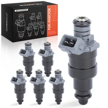 1996-1998 Jeep Cherokee 6-Pc Fuel Injector 2-Blade Terminal A-Premium APFI264