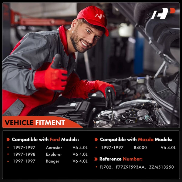 6-Pc Fuel Injector, 2-Blade Terminal, A-Premium APFI374