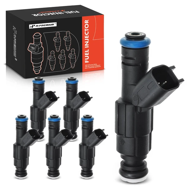 2006-2009 Pontiac Torrent 6-Pc Fuel Injector 2-Blade Terminal A-Premium APFI148