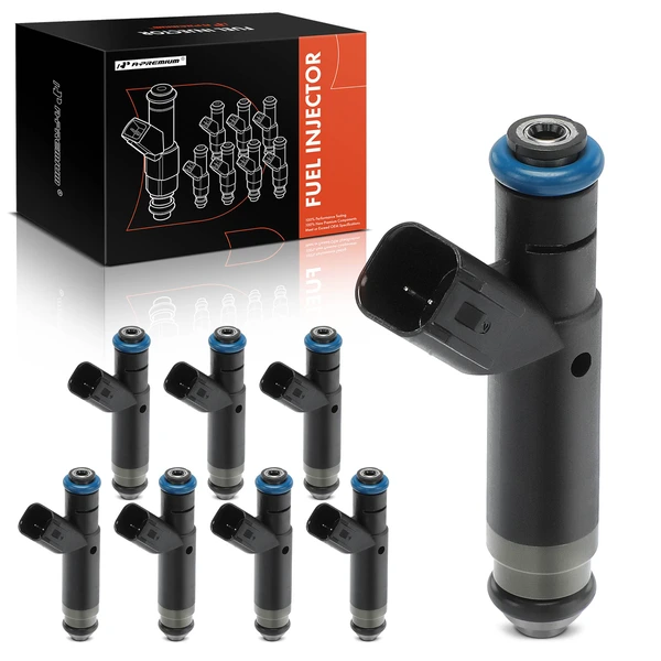 2005-2006 Cadillac STS 8-Pc Fuel Injector 2-Blade Terminal A-Premium APFI497