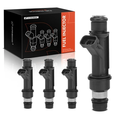 4 Pcs Black Fuel Injectors