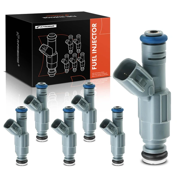 6-Pc Fuel Injector 2-Blade Terminal A-Premium APFI149