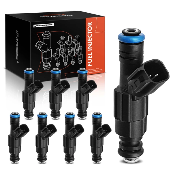 8-Pc Fuel Injector 2-Blade Terminal A-Premium APFI071