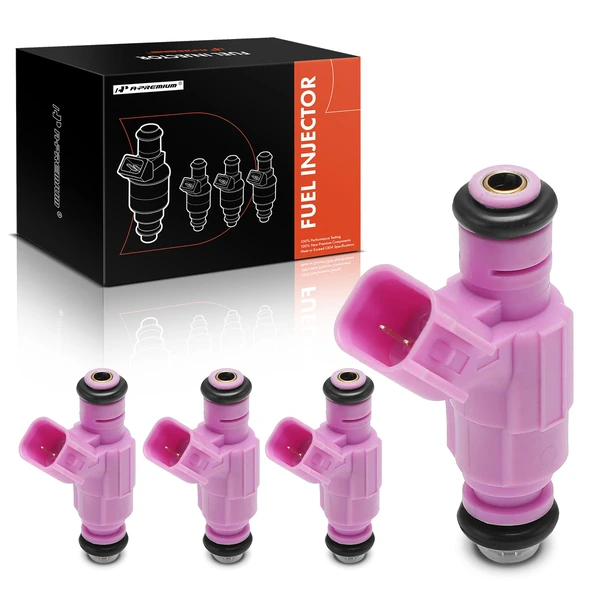 4-Pc Fuel Injector 2-Blade Terminal A-Premium APFI440