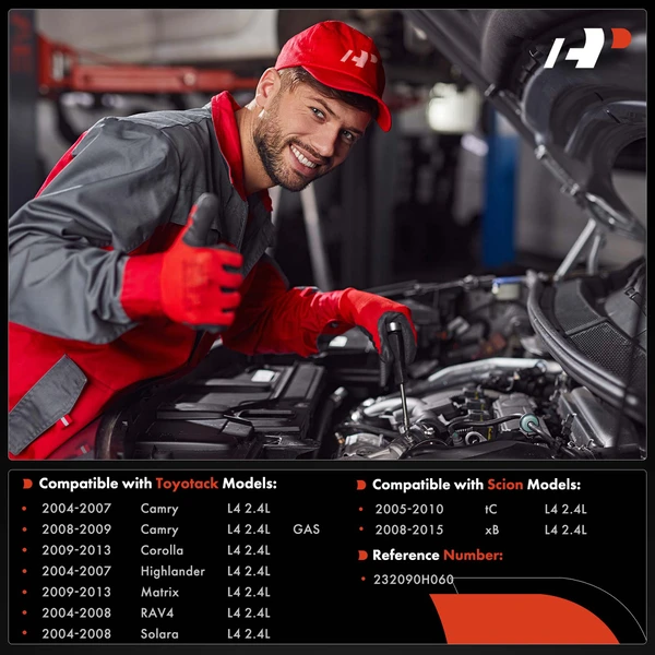 4-Pc Fuel Injector 2-Blade Terminal A-Premium APFI278