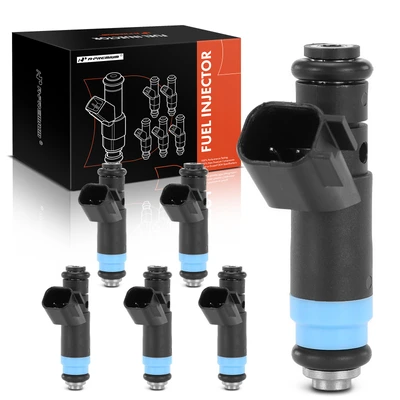 6 Pcs Fuel Injectors