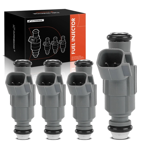 2001-2004 Ford Focus 4-Pc Fuel Injector 2-Blade Terminal A-Premium APFI441