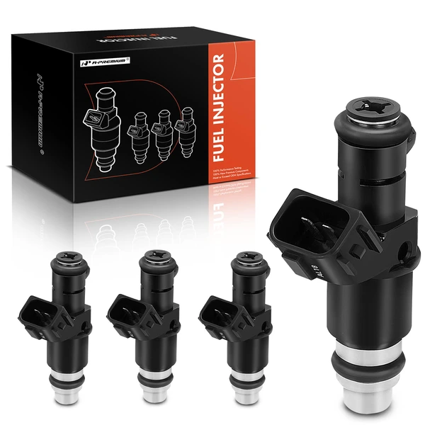 2009-2013 Honda Fit 4-Pc Fuel Injector 2-Blade Terminal A-Premium APFI280