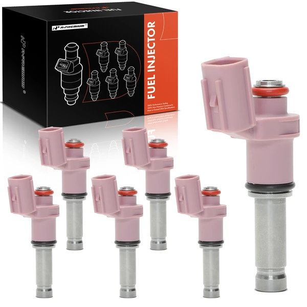 6-Pc Fuel Injector 2-Pin Terminal A-Premium APFI599