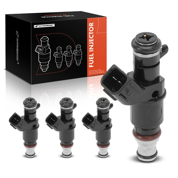 4-Pc Fuel Injector 2-Blade Terminal A-Premium APFI443