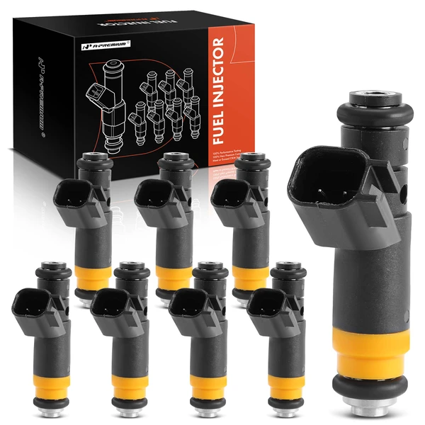 8-Pc Fuel Injector 2-Blade Terminal A-Premium APFI386