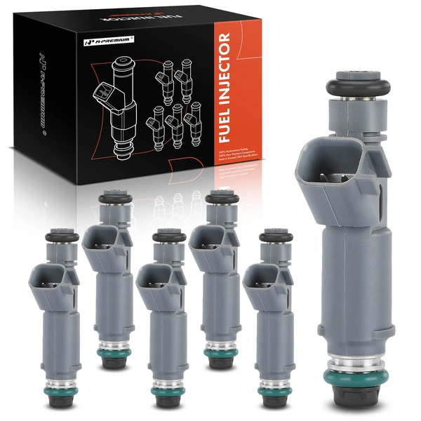 2002-2003 Mercury Sable 6-Pc Fuel Injector 2-Blade Terminal A-Premium APFI387