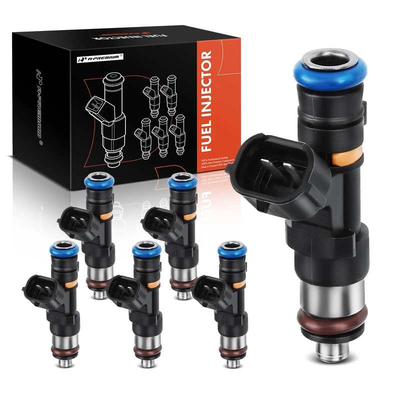 6 Pcs Fuel Injectors for Nissan Murano 2004-2007 350Z Infiniti FX35 G35 M35 V6 3.5L