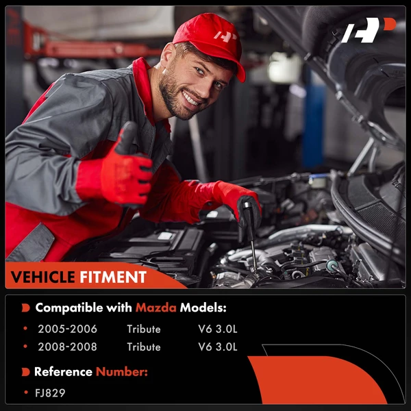 6-Pc Fuel Injector 2-Blade Terminal A-Premium APFI445