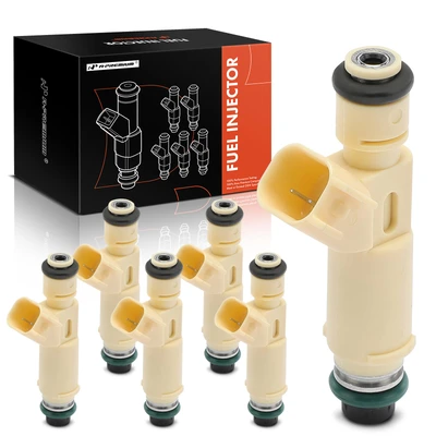 6 Pcs Fuel Injectors