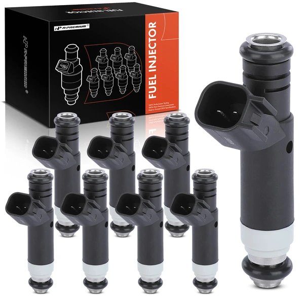 8-Pc Fuel Injector 2-Blade Terminal A-Premium APFI190