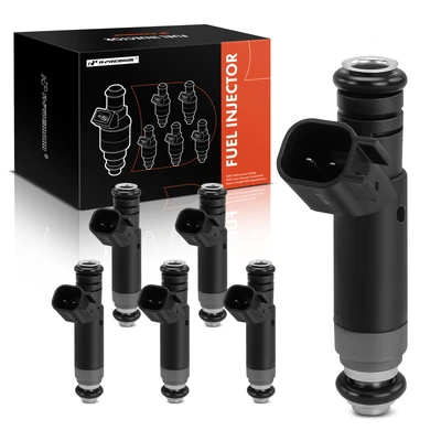 6 Pcs Fuel Injector with O-ring