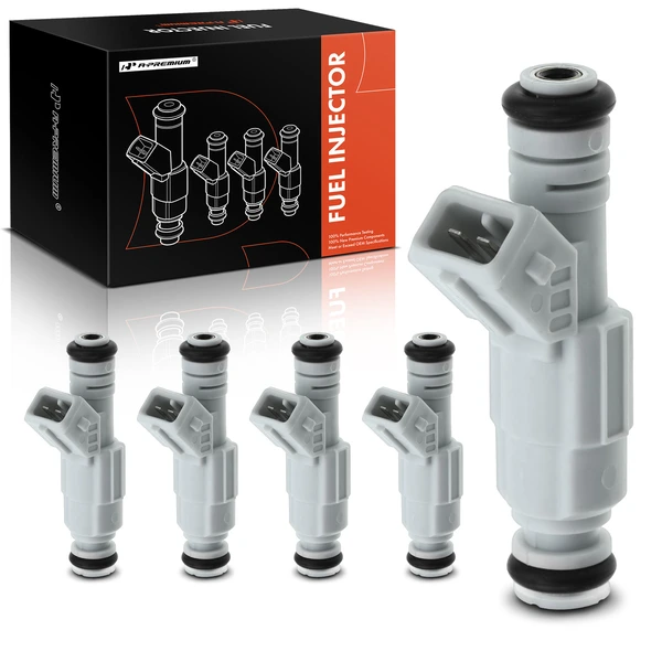 1998 Volvo V70 5-Pc Fuel Injector 2-Blade Terminal A-Premium APFI162