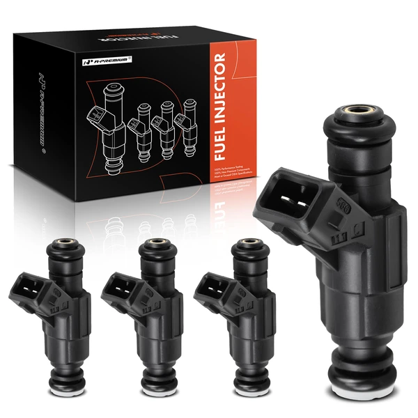 2011 Volkswagen Clasico 4-Pc Fuel Injector 2-Blade Terminal A-Premium APFI076