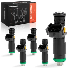 2006-2007 Volkswagen Beetle 5pc Fuel Injector 2-Blade Terminal A-Premium APFI582