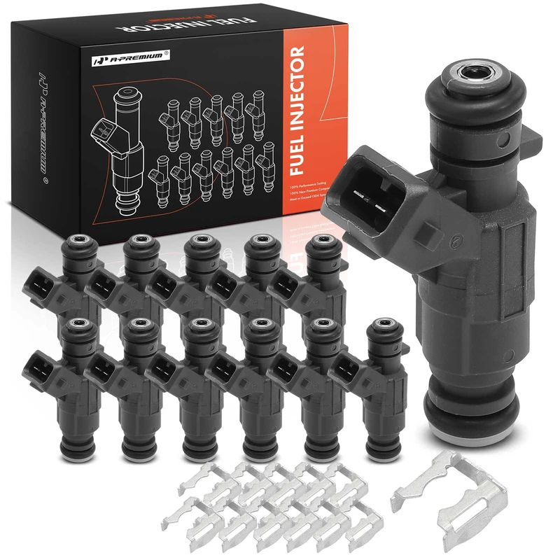 2006-2009 Mercedes-Benz S65 AMG 12-Pc Fuel Injector 2-Blade Terminal A-Premium APFI478