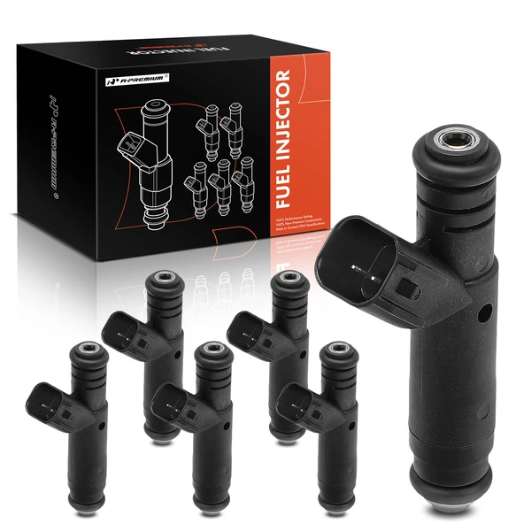 2004-2005 Mercury Monterey 6-Pc Fuel Injector 2-Blade Terminal A-Premium APFI395