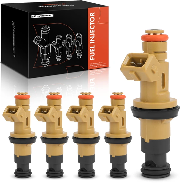 5-Pc Fuel Injector 2-Blade Terminal A-Premium APFI565