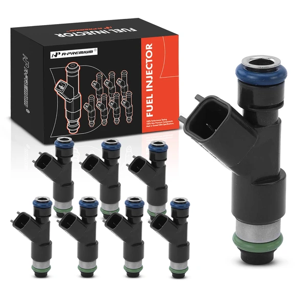 2007-2009 Chevrolet Suburban 1500 8-Pc Fuel Injector 2-Blade Terminal A-Premium APFI191