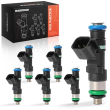 2008 Buick Enclave 6pc Fuel Injector 2-Blade Terminal A-Premium APFI080