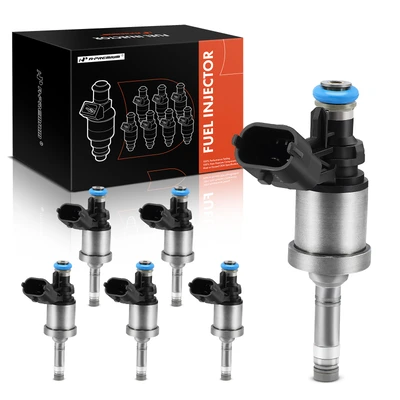6 Pcs Black Fuel Injectors