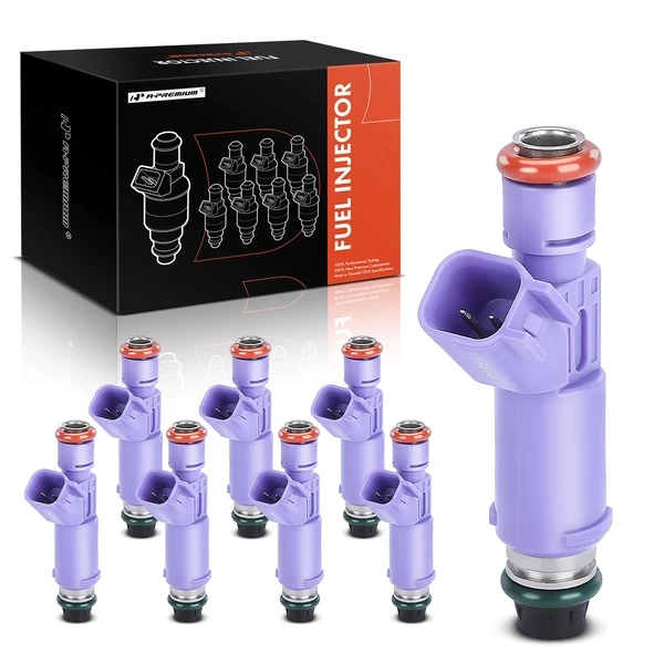 2009-2010 Ford F-150 8-Pc Fuel Injector 2-Blade Terminal A-Premium APFI295