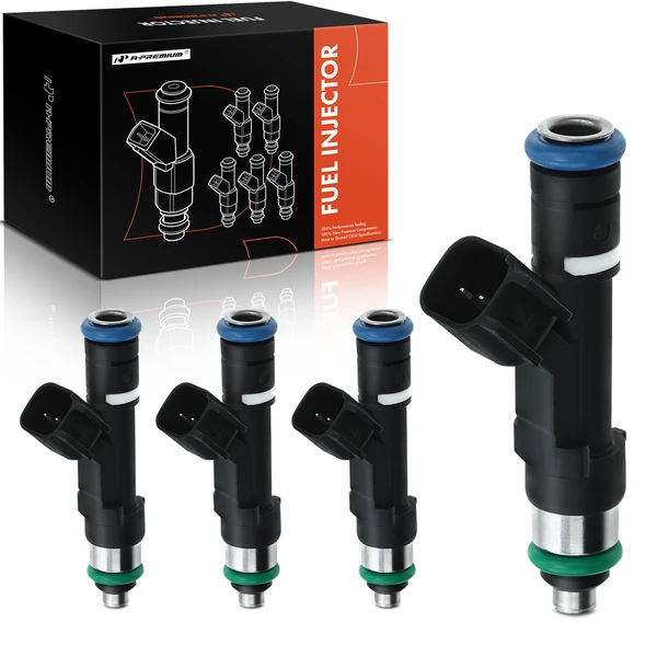 4-Pc Fuel Injector 2-Blade Terminal A-Premium APFI169