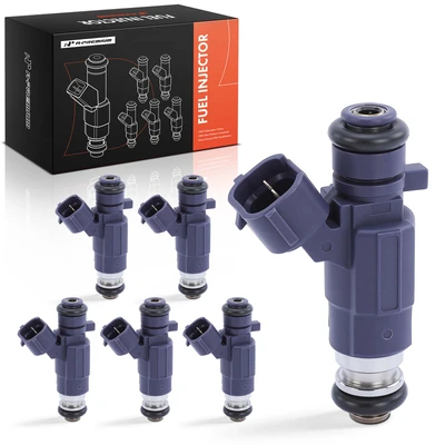 6 Pcs Purple Fuel Injectors
