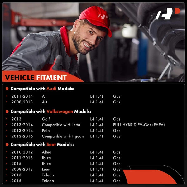 4-Pc Fuel Injector 2-Blade Terminal A-Premium APFI171