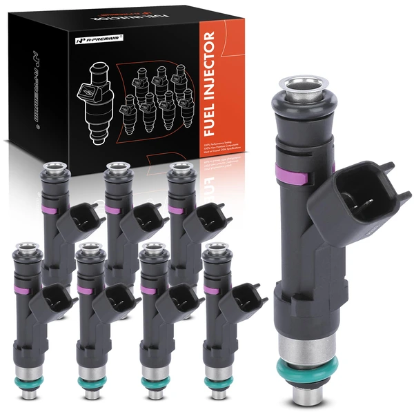 2007-2008 Ford Expedition 8-Pc Fuel Injector 2-Blade Terminal A-Premium APFI200