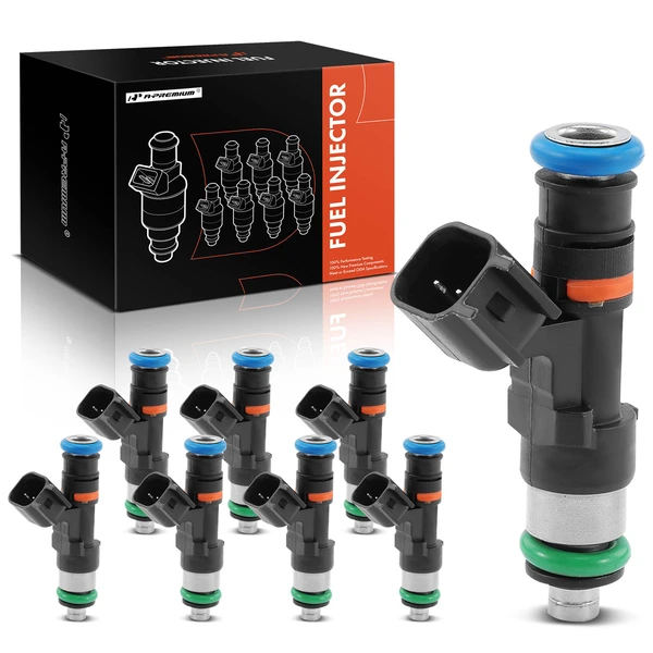 2007-2012 Ford Mustang 8-Pc Fuel Injector 2-Blade Terminal A-Premium APFI197