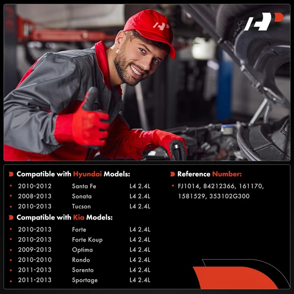 4-Pc Fuel Injector 2-Blade Terminal A-Premium APFI400